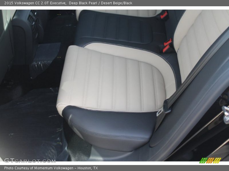 Rear Seat of 2015 CC 2.0T Executive