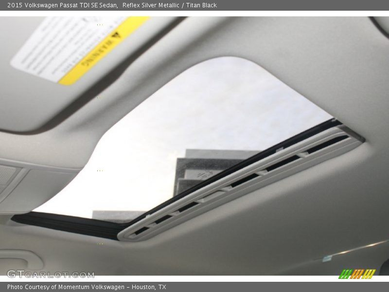 Reflex Silver Metallic / Titan Black 2015 Volkswagen Passat TDI SE Sedan