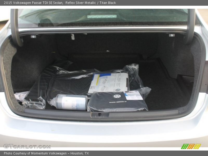 Reflex Silver Metallic / Titan Black 2015 Volkswagen Passat TDI SE Sedan
