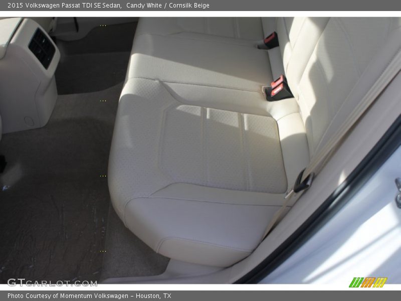 Candy White / Cornsilk Beige 2015 Volkswagen Passat TDI SE Sedan