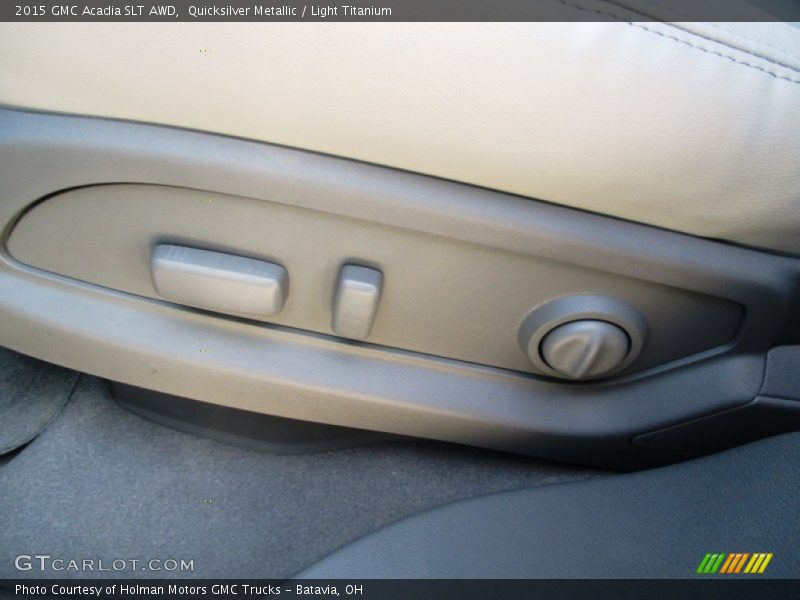 Quicksilver Metallic / Light Titanium 2015 GMC Acadia SLT AWD