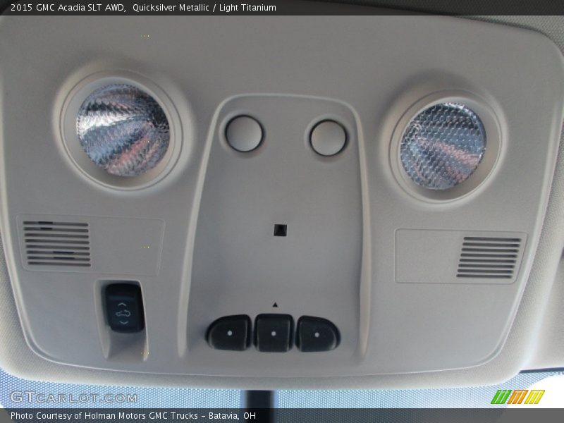 Quicksilver Metallic / Light Titanium 2015 GMC Acadia SLT AWD