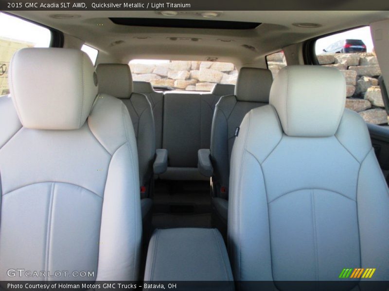 Quicksilver Metallic / Light Titanium 2015 GMC Acadia SLT AWD