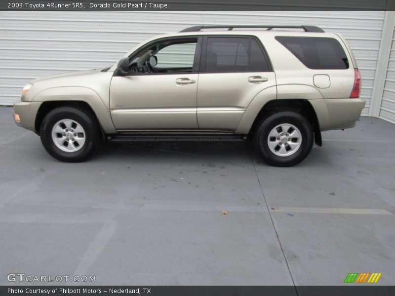Dorado Gold Pearl / Taupe 2003 Toyota 4Runner SR5