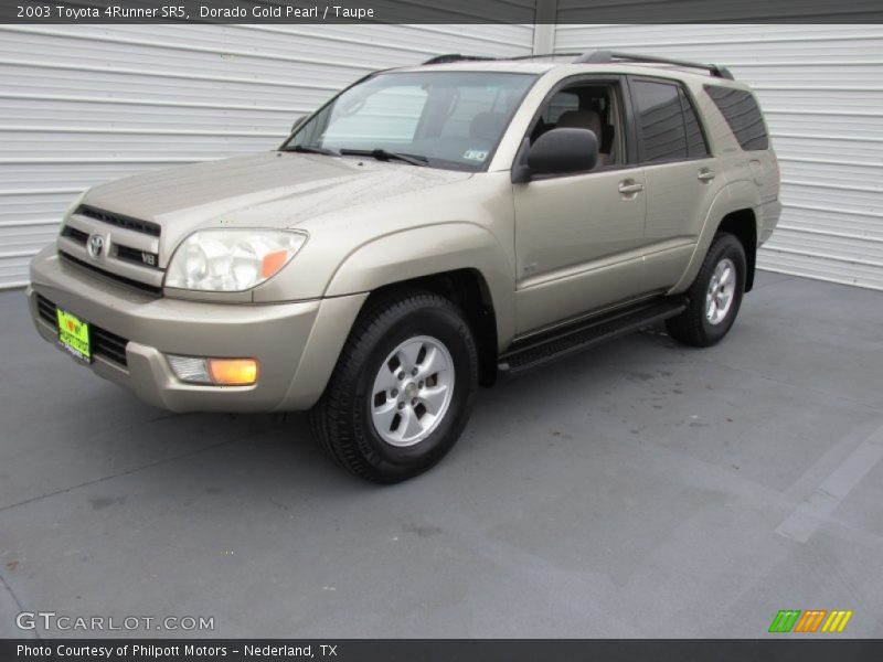 Dorado Gold Pearl / Taupe 2003 Toyota 4Runner SR5
