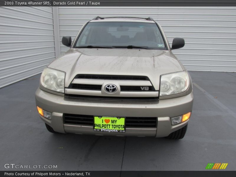 Dorado Gold Pearl / Taupe 2003 Toyota 4Runner SR5
