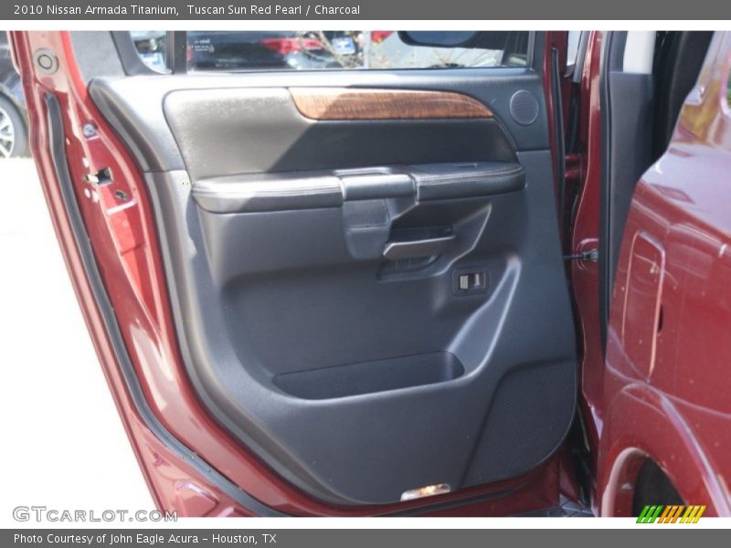 Tuscan Sun Red Pearl / Charcoal 2010 Nissan Armada Titanium