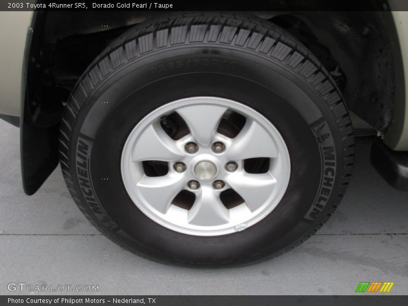 Dorado Gold Pearl / Taupe 2003 Toyota 4Runner SR5