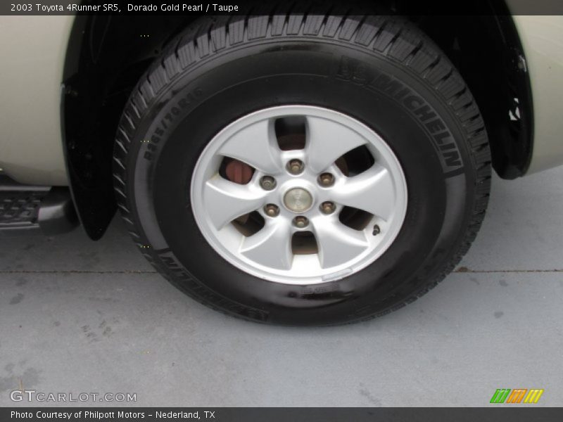 Dorado Gold Pearl / Taupe 2003 Toyota 4Runner SR5