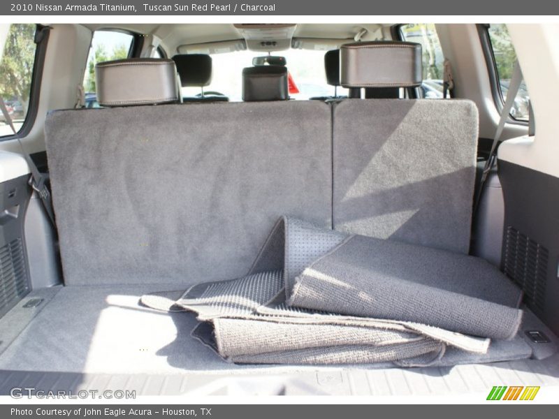 Tuscan Sun Red Pearl / Charcoal 2010 Nissan Armada Titanium