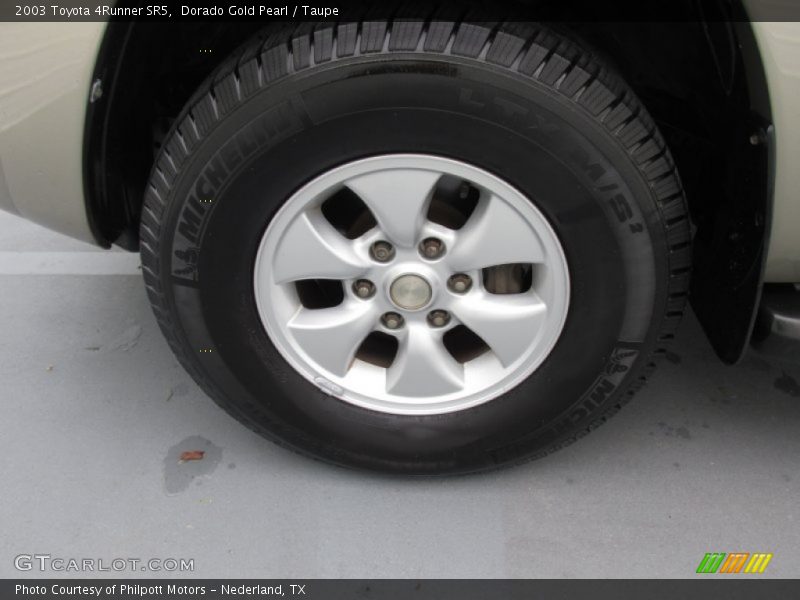 Dorado Gold Pearl / Taupe 2003 Toyota 4Runner SR5