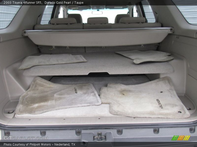 Dorado Gold Pearl / Taupe 2003 Toyota 4Runner SR5