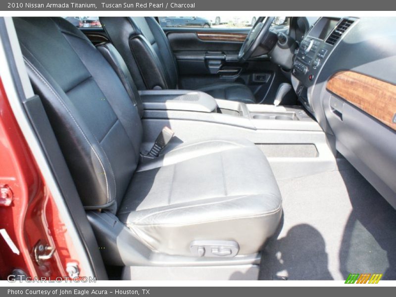 Tuscan Sun Red Pearl / Charcoal 2010 Nissan Armada Titanium