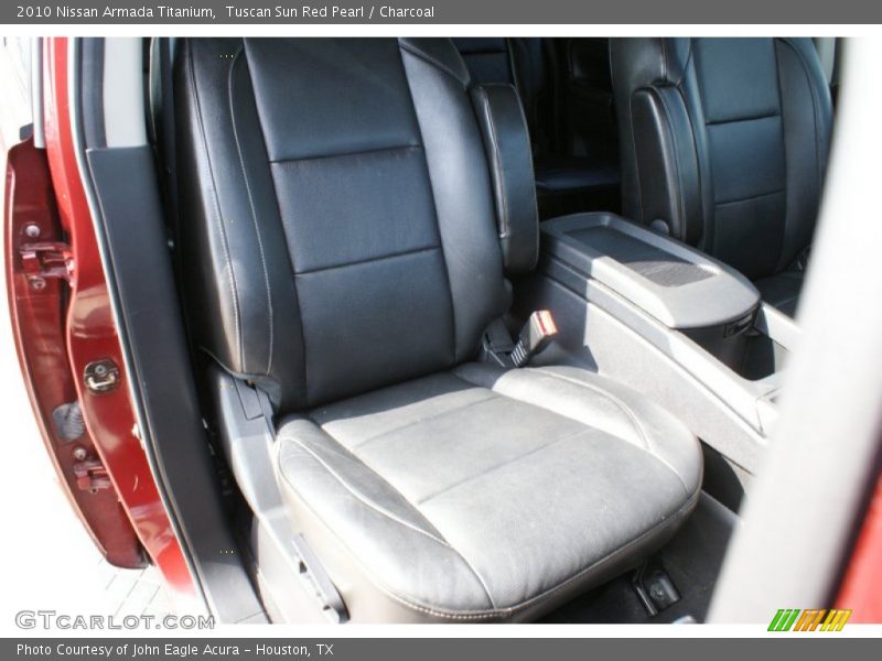 Tuscan Sun Red Pearl / Charcoal 2010 Nissan Armada Titanium