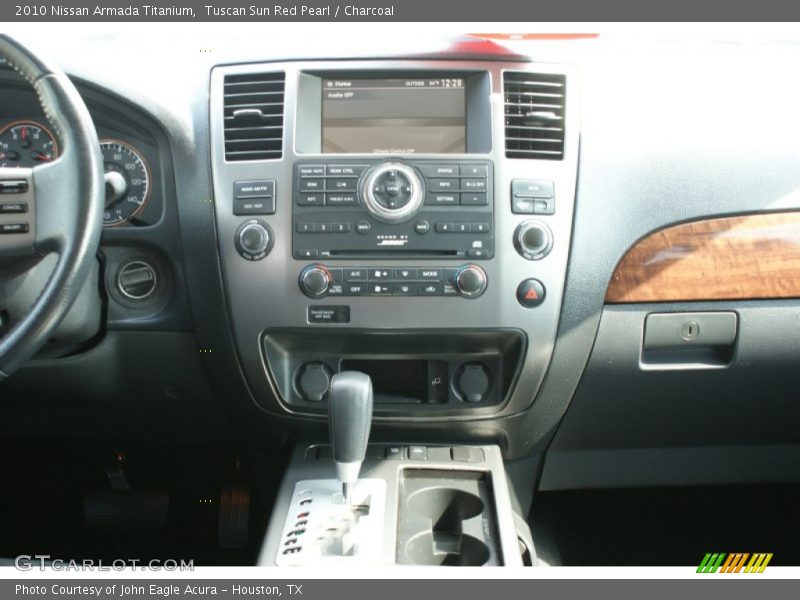 Tuscan Sun Red Pearl / Charcoal 2010 Nissan Armada Titanium