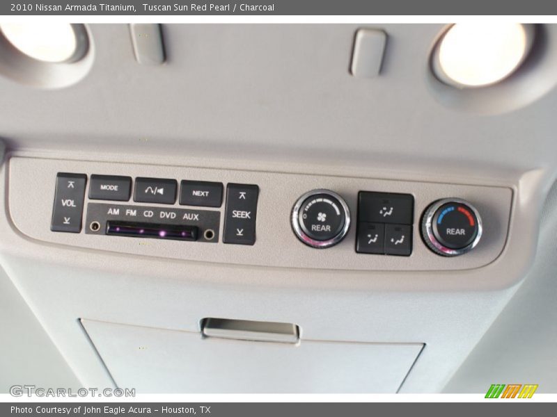 Tuscan Sun Red Pearl / Charcoal 2010 Nissan Armada Titanium