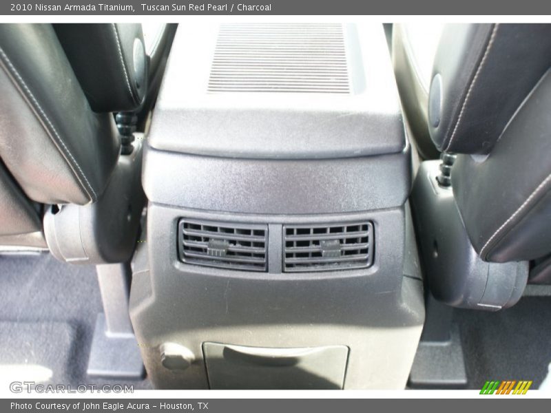 Tuscan Sun Red Pearl / Charcoal 2010 Nissan Armada Titanium