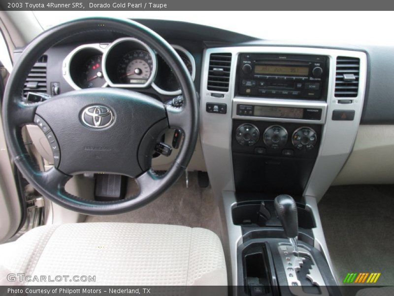 Dorado Gold Pearl / Taupe 2003 Toyota 4Runner SR5