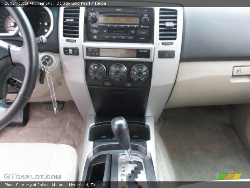 Dorado Gold Pearl / Taupe 2003 Toyota 4Runner SR5