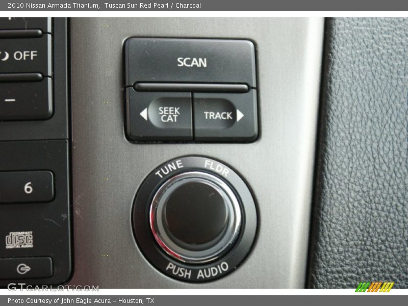 Tuscan Sun Red Pearl / Charcoal 2010 Nissan Armada Titanium