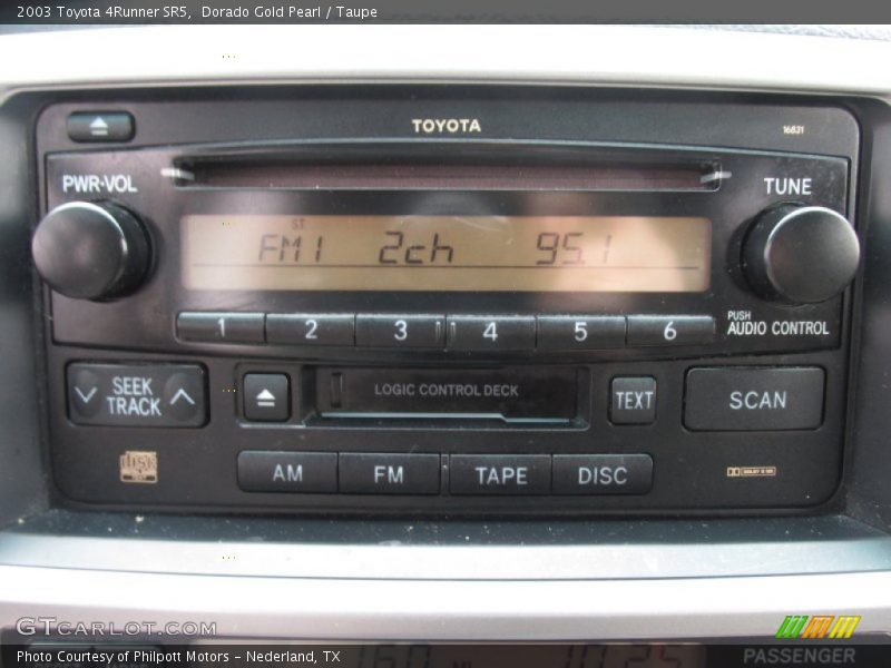 Dorado Gold Pearl / Taupe 2003 Toyota 4Runner SR5