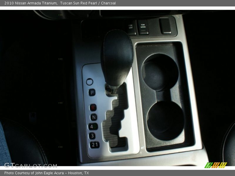 Tuscan Sun Red Pearl / Charcoal 2010 Nissan Armada Titanium