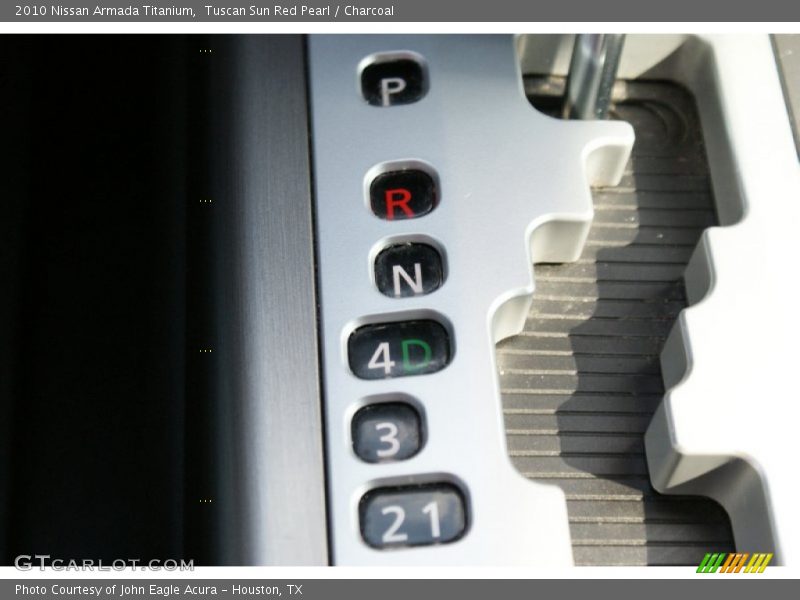 Tuscan Sun Red Pearl / Charcoal 2010 Nissan Armada Titanium