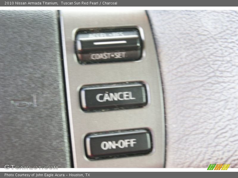 Tuscan Sun Red Pearl / Charcoal 2010 Nissan Armada Titanium