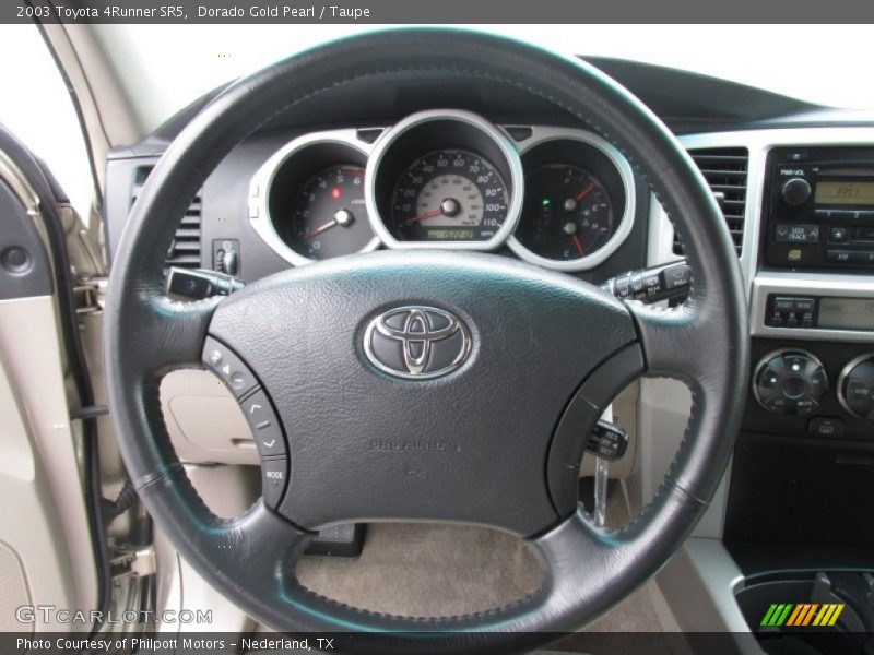 Dorado Gold Pearl / Taupe 2003 Toyota 4Runner SR5