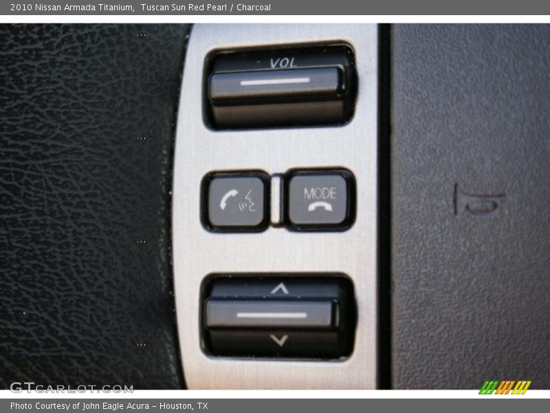 Tuscan Sun Red Pearl / Charcoal 2010 Nissan Armada Titanium
