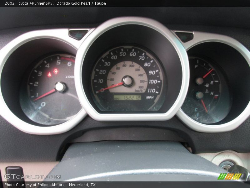 Dorado Gold Pearl / Taupe 2003 Toyota 4Runner SR5