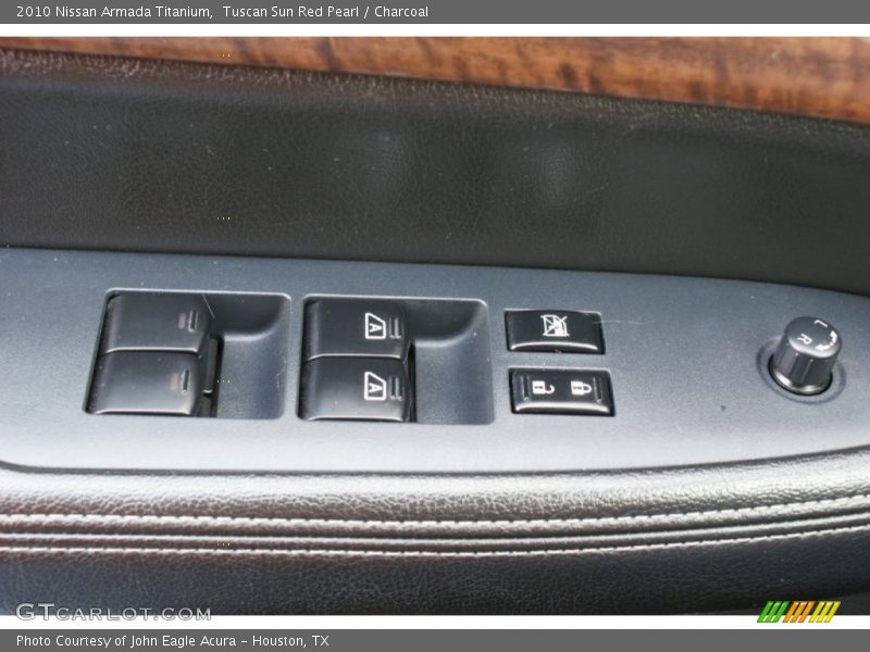 Tuscan Sun Red Pearl / Charcoal 2010 Nissan Armada Titanium