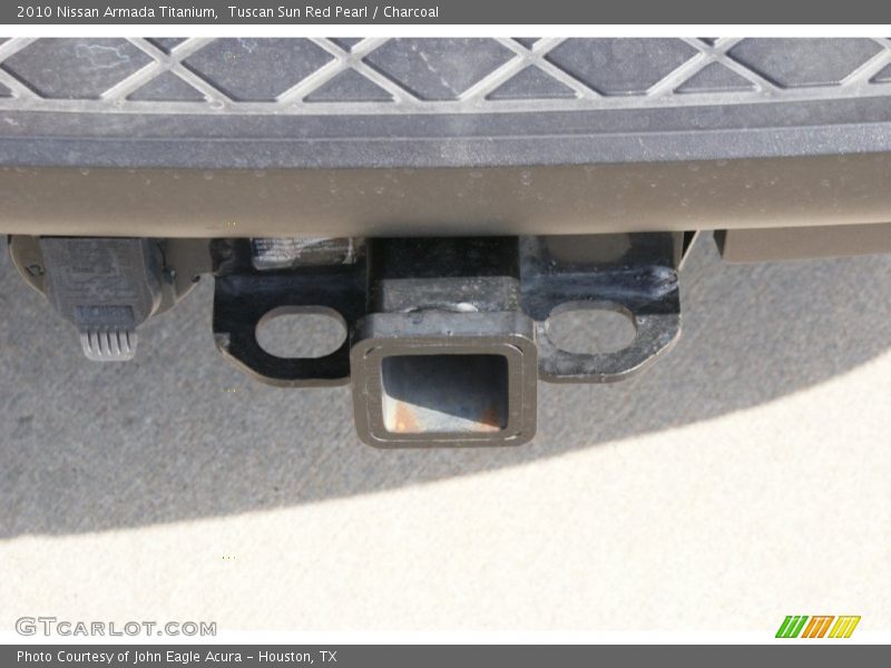 Tuscan Sun Red Pearl / Charcoal 2010 Nissan Armada Titanium