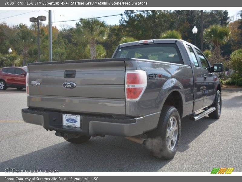 Sterling Grey Metallic / Stone/Medium Stone 2009 Ford F150 STX SuperCab 4x4