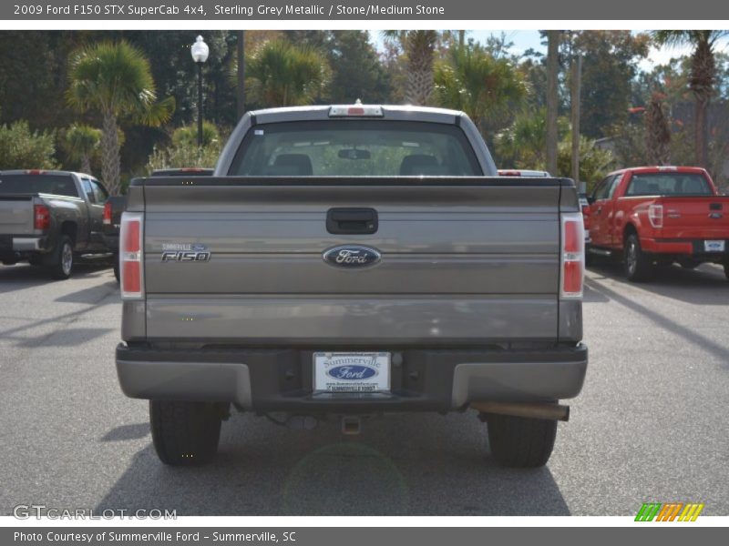 Sterling Grey Metallic / Stone/Medium Stone 2009 Ford F150 STX SuperCab 4x4