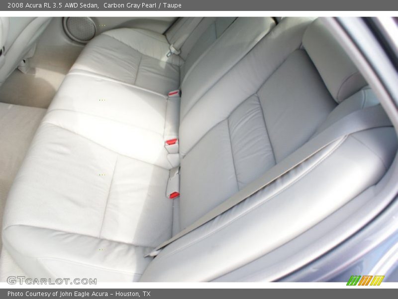 Carbon Gray Pearl / Taupe 2008 Acura RL 3.5 AWD Sedan