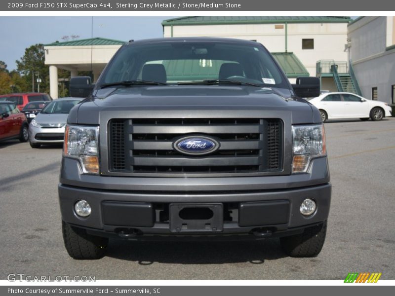 Sterling Grey Metallic / Stone/Medium Stone 2009 Ford F150 STX SuperCab 4x4