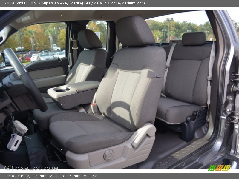 Sterling Grey Metallic / Stone/Medium Stone 2009 Ford F150 STX SuperCab 4x4