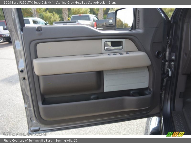 Sterling Grey Metallic / Stone/Medium Stone 2009 Ford F150 STX SuperCab 4x4