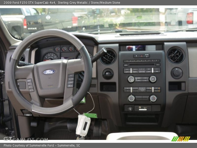 Sterling Grey Metallic / Stone/Medium Stone 2009 Ford F150 STX SuperCab 4x4