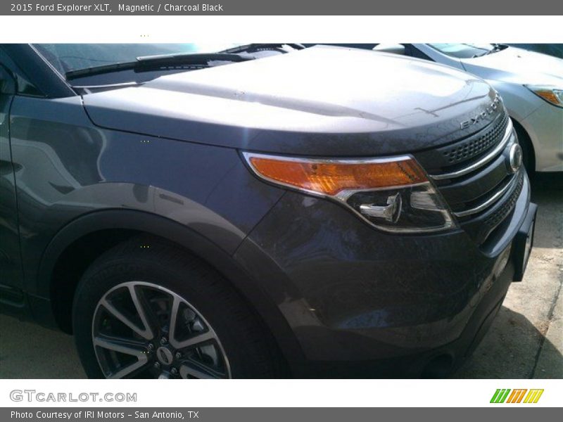 Magnetic / Charcoal Black 2015 Ford Explorer XLT