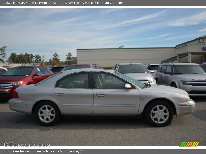 Silver Frost Metallic / Medium Graphite 2001 Mercury Sable LS Premium Sedan