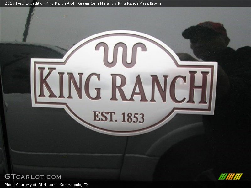 Green Gem Metallic / King Ranch Mesa Brown 2015 Ford Expedition King Ranch 4x4