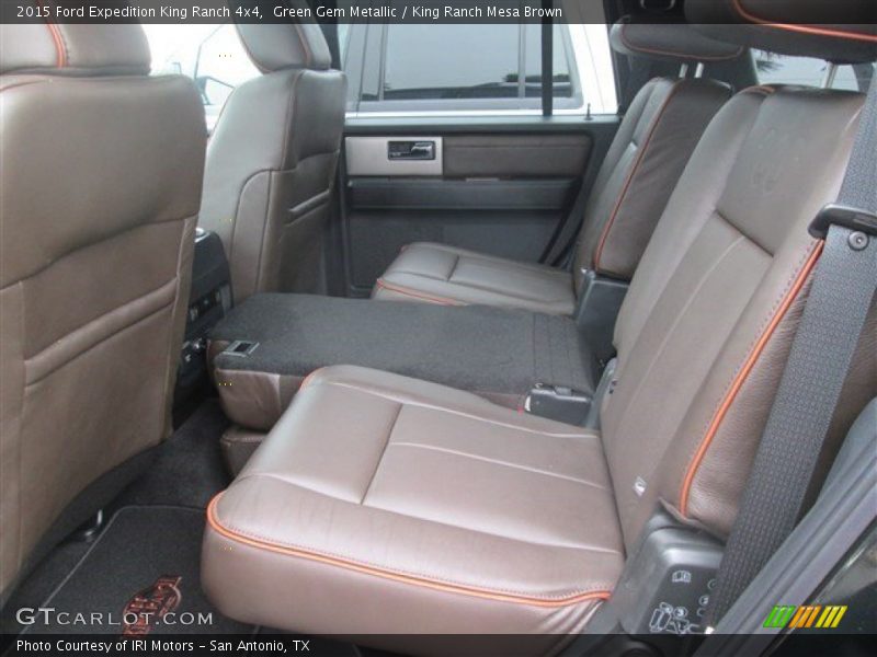 Rear Seat of 2015 Expedition King Ranch 4x4