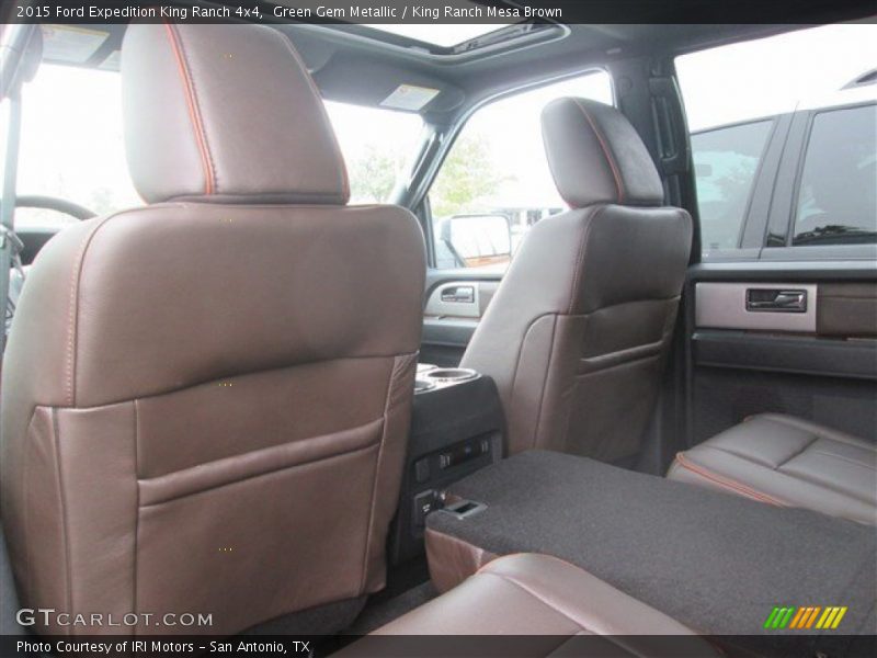 Green Gem Metallic / King Ranch Mesa Brown 2015 Ford Expedition King Ranch 4x4