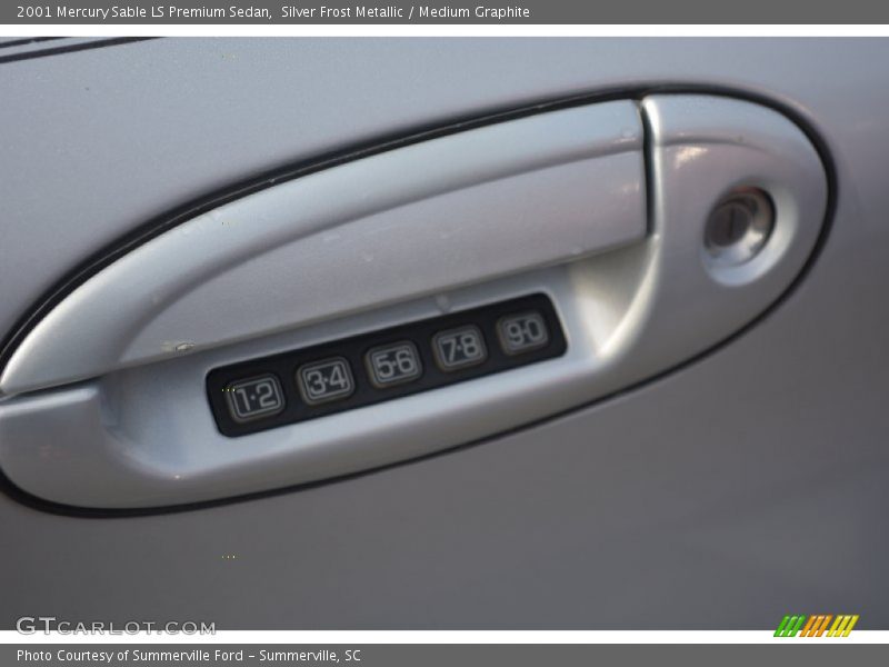 Silver Frost Metallic / Medium Graphite 2001 Mercury Sable LS Premium Sedan