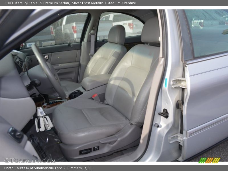 Silver Frost Metallic / Medium Graphite 2001 Mercury Sable LS Premium Sedan
