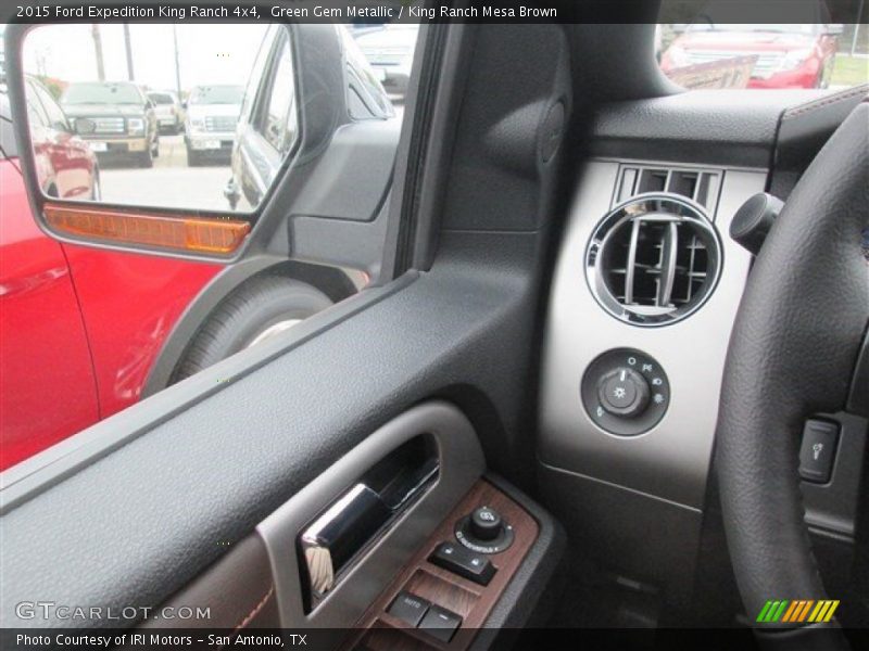 Green Gem Metallic / King Ranch Mesa Brown 2015 Ford Expedition King Ranch 4x4
