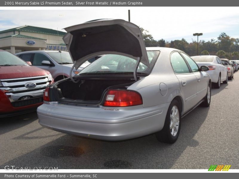 Silver Frost Metallic / Medium Graphite 2001 Mercury Sable LS Premium Sedan