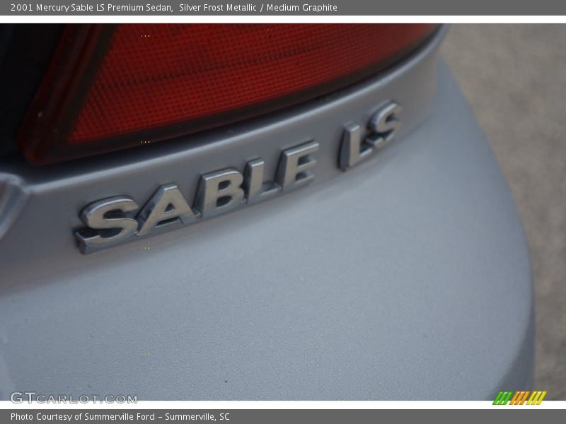 Silver Frost Metallic / Medium Graphite 2001 Mercury Sable LS Premium Sedan